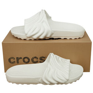 Salehe Bembury x Crocs Pollex Slide Parsnip 208685-1MC Fingerprint Design M10W12